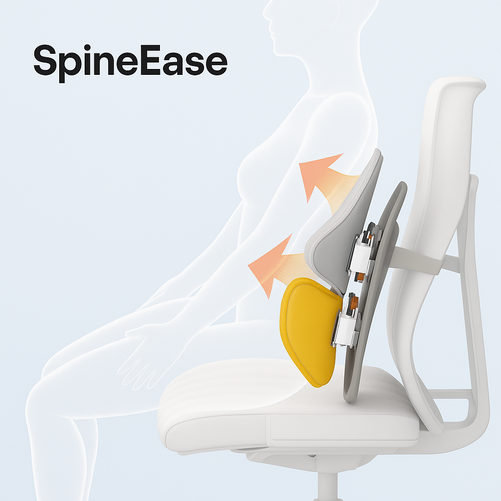 SpineEase ergonomic back support