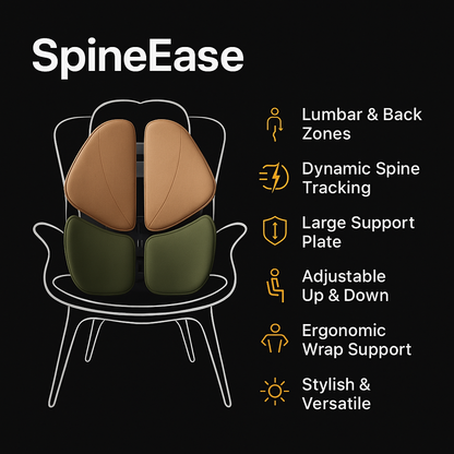SpineEase ergonomic back support
