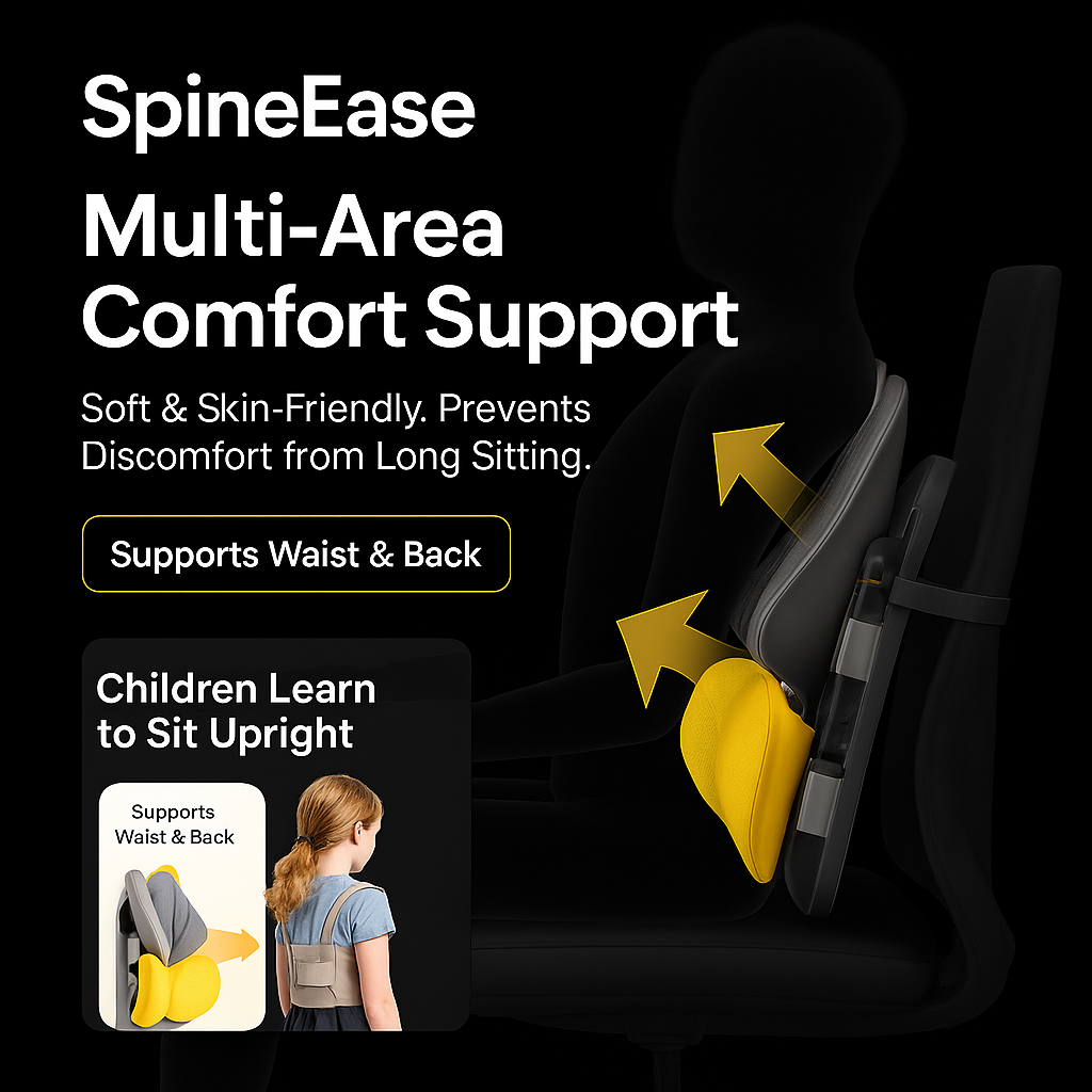 SpineEase ergonomic back support