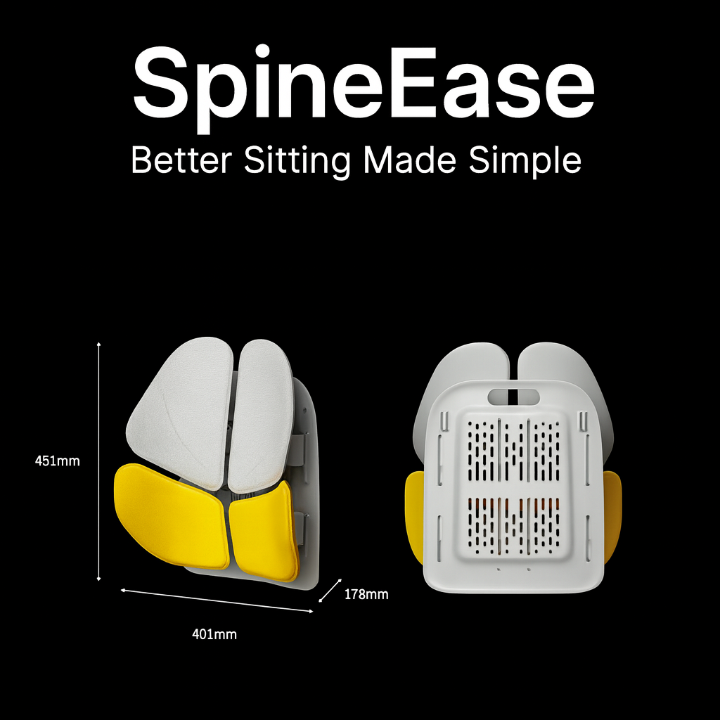 SpineEase ergonomic back support